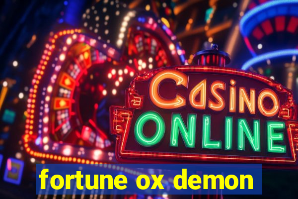 fortune ox demon